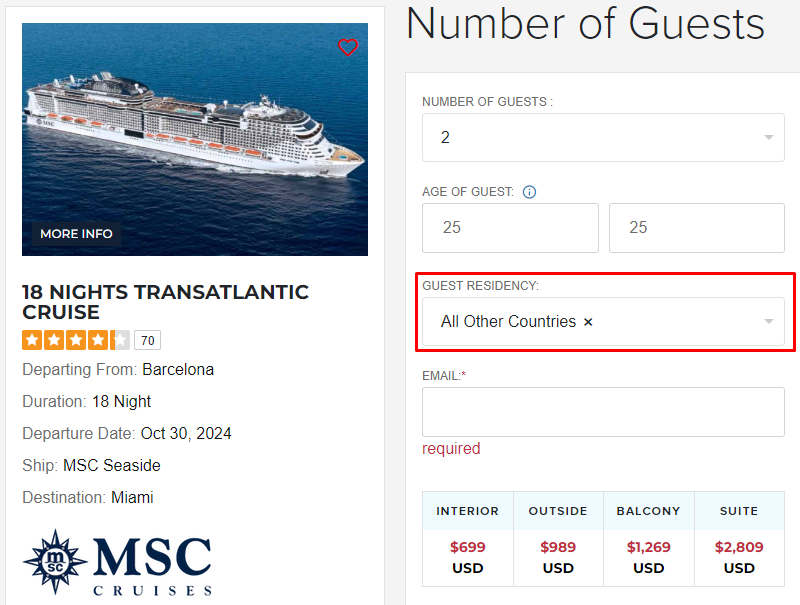 cheap cruise