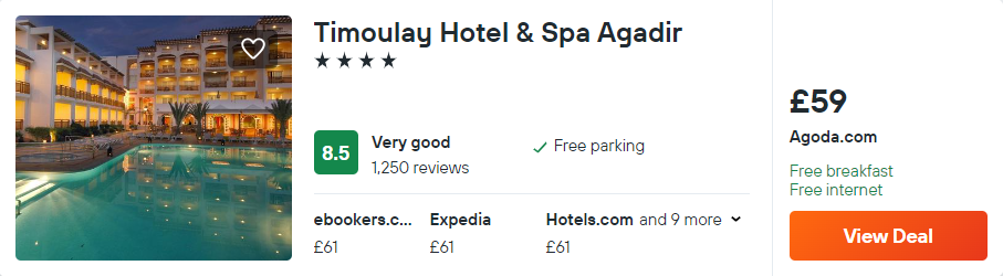 Timoulay Hotel & Spa Agadir