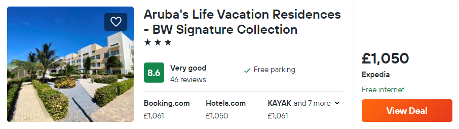 Aruba's Life Vacation Residences - BW Signature Collection