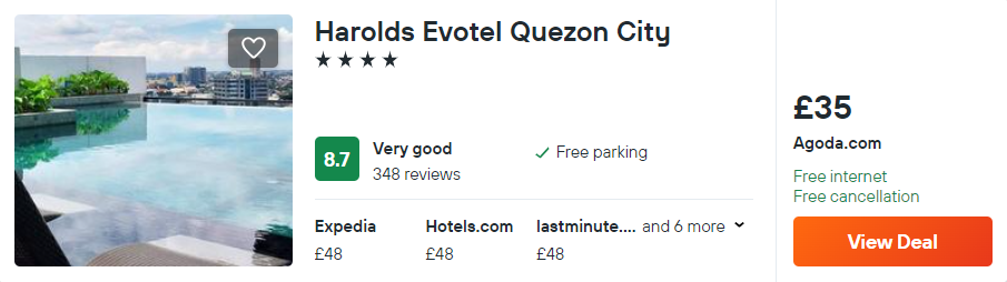Harolds Evotel Quezon City