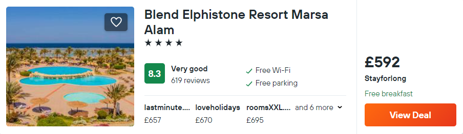 Blend Elphistone Resort Marsa Alam