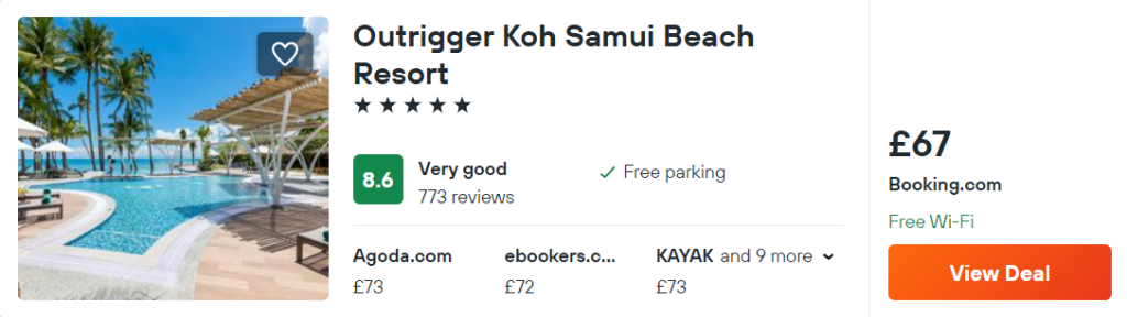 Outrigger Koh Samui Beach Resort