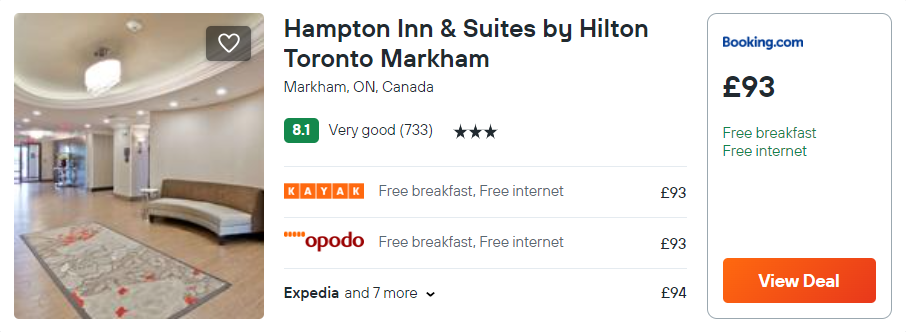 Hampton Inn & Suites by Hilton Toronto Markham
