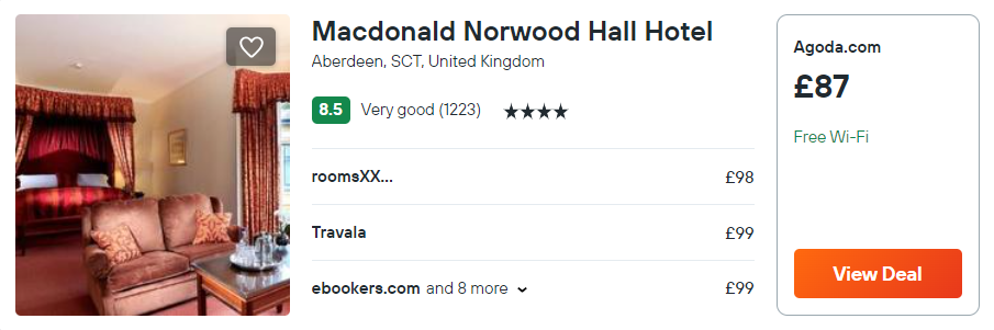 Macdonald Norwood Hall Hotel