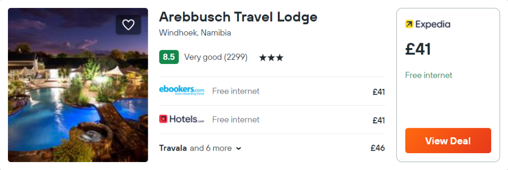 Arebbusch Travel Lodge