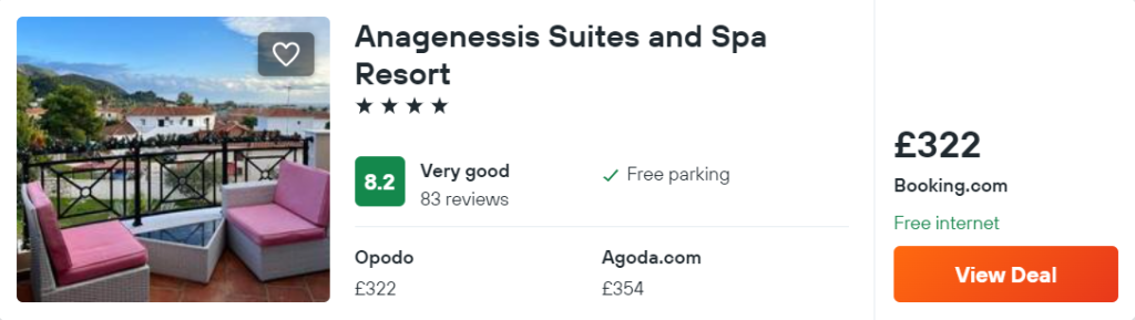 Anagenessis Suites and Spa Resort