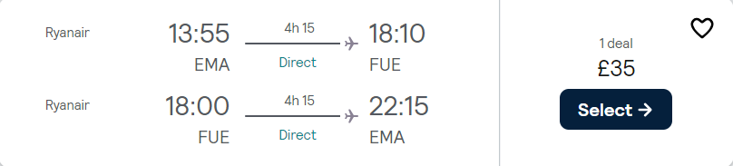 cheap flights to Spain