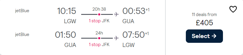 cheap flights to Guatemala