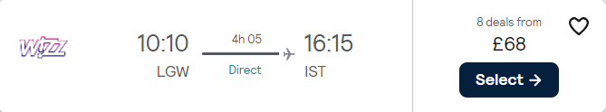 cheap flights to RTW