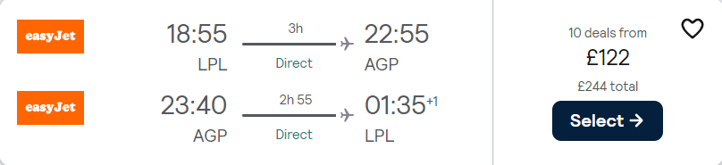 cheap flights to Spain