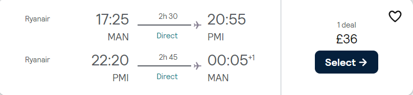 cheap flights to Spain