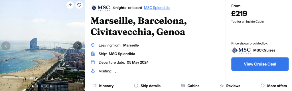 cheap cruise