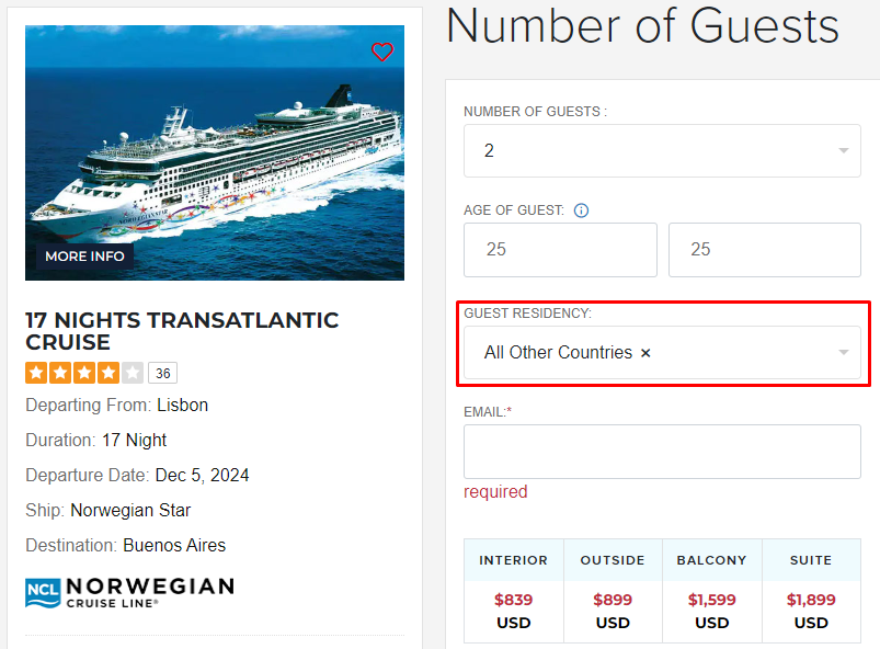 cheap cruise