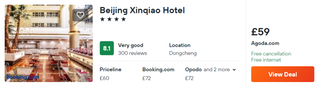 Beijing Xinqiao Hotel