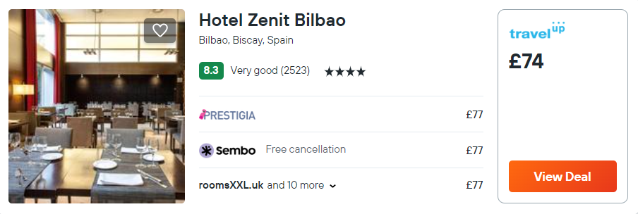 Hotel Zenit Bilbao
