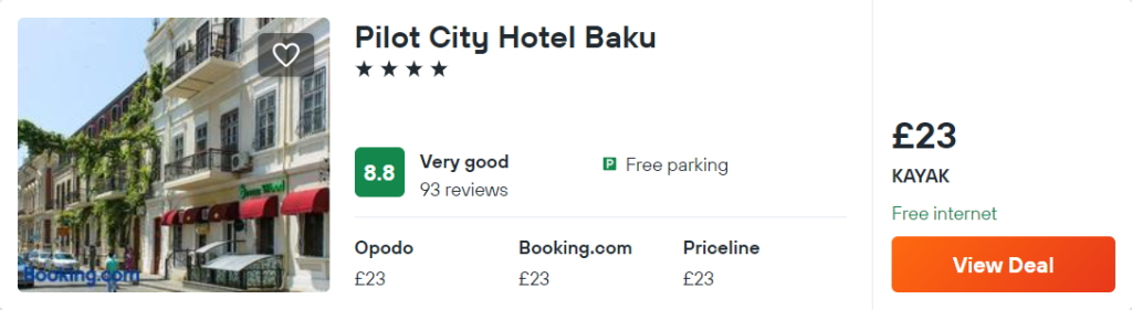 Pilot City Hotel Baku