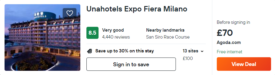Unahotels Expo Fiera Milano