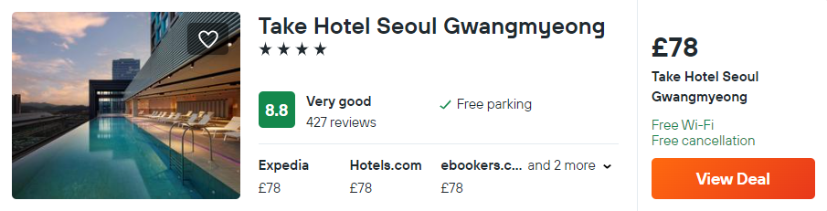 Take Hotel Seoul Gwangmyeong