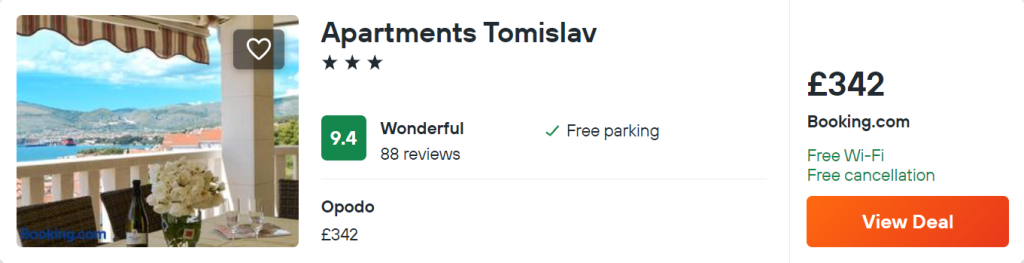 Apartments Tomislav