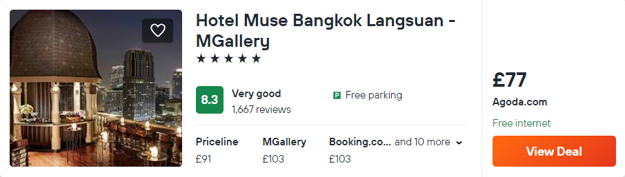 Hotel Muse Bangkok Langsuan - MGallery