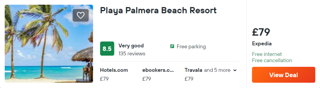 Playa Palmera Beach Resort