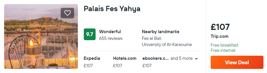 Palais Fes Yahya