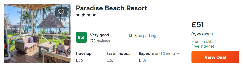 Paradise Beach Resort