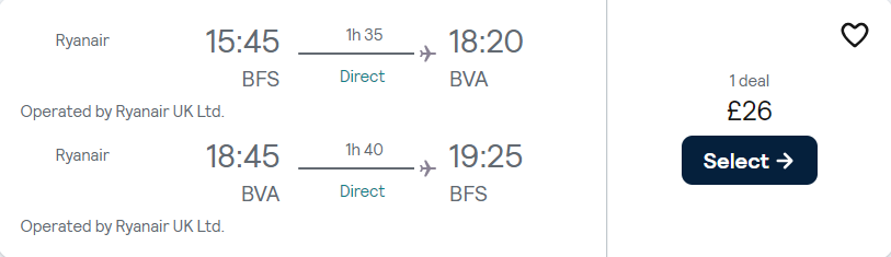 cheap flights to France