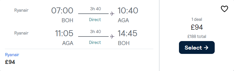 cheap flights to Morocco