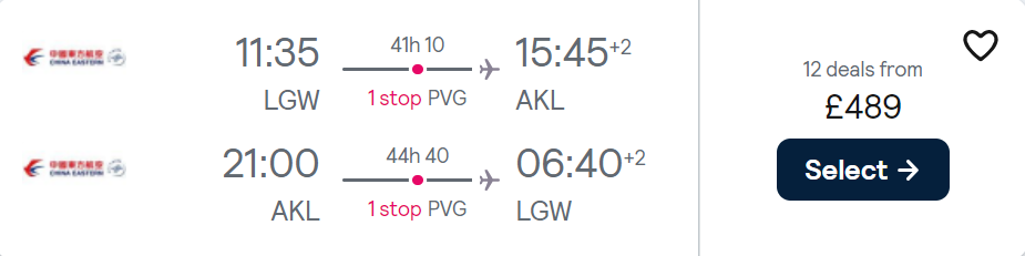 cheap flights to New Zealand