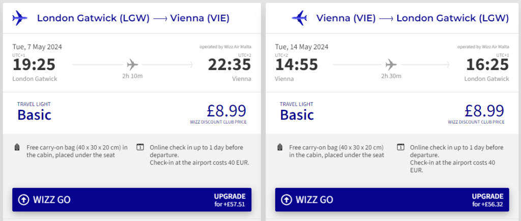 cheap flights to Austria