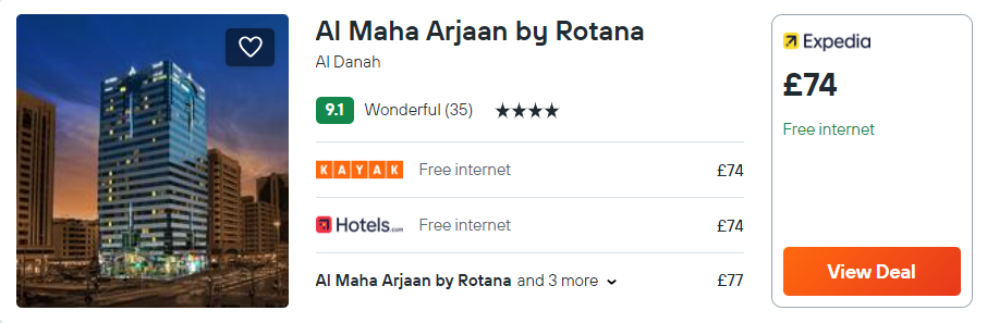 Al Maha Arjaan by Rotana