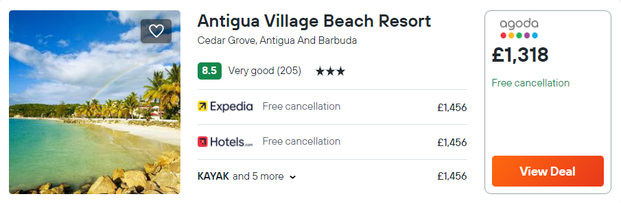 Antigua Village Beach Resort