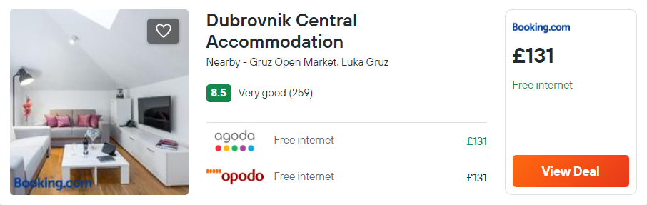 Dubrovnik Central Accommodation