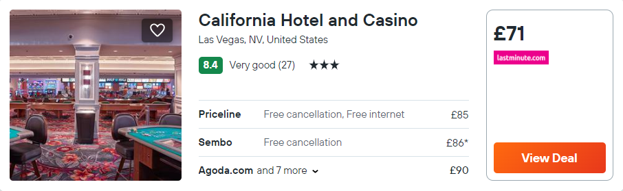 California Hotel and Casino