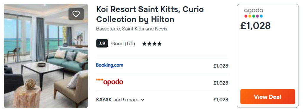Koi Resort Saint Kitts, Curio Collection by Hilton