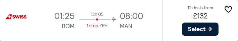 cheap flights to UK