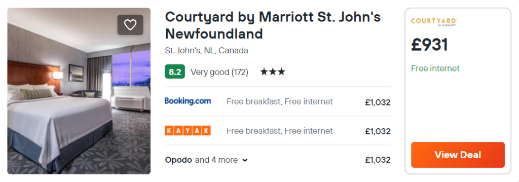 Courtyard by Marriott St. John's Newfoundland