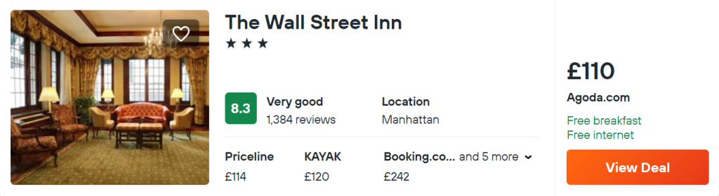 The Wall Street Inn