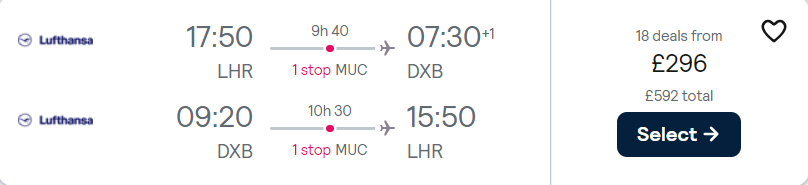 cheap flights to UAE
