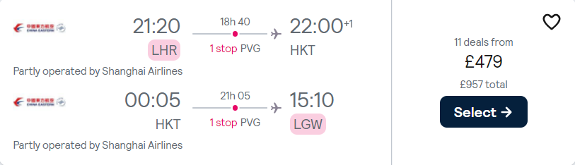 cheap flights to Thailand