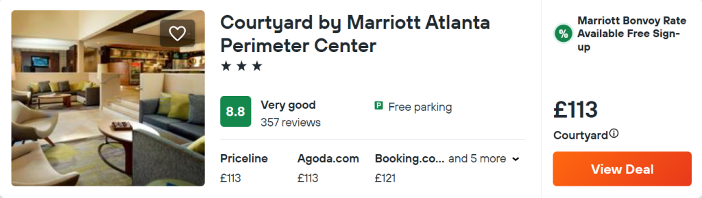 Courtyard by Marriott Atlanta Perimeter Center