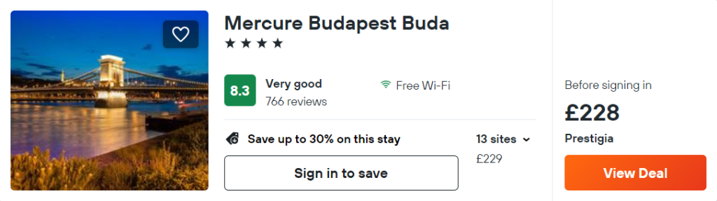 Mercure Budapest Buda