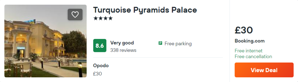 Turquoise Pyramids Palace