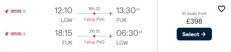 cheap flights to Japan