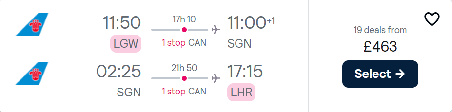 cheap flights to Vietnam