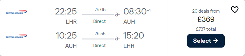 cheap flights to UAE