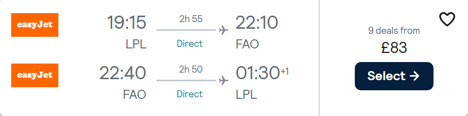 cheap flights to Portugal