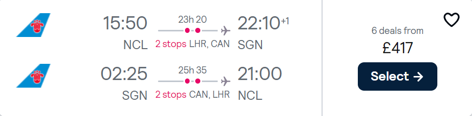 cheap flights to Vietnam