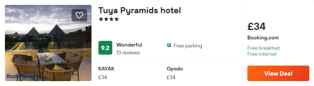 Tuya Pyramids hotel